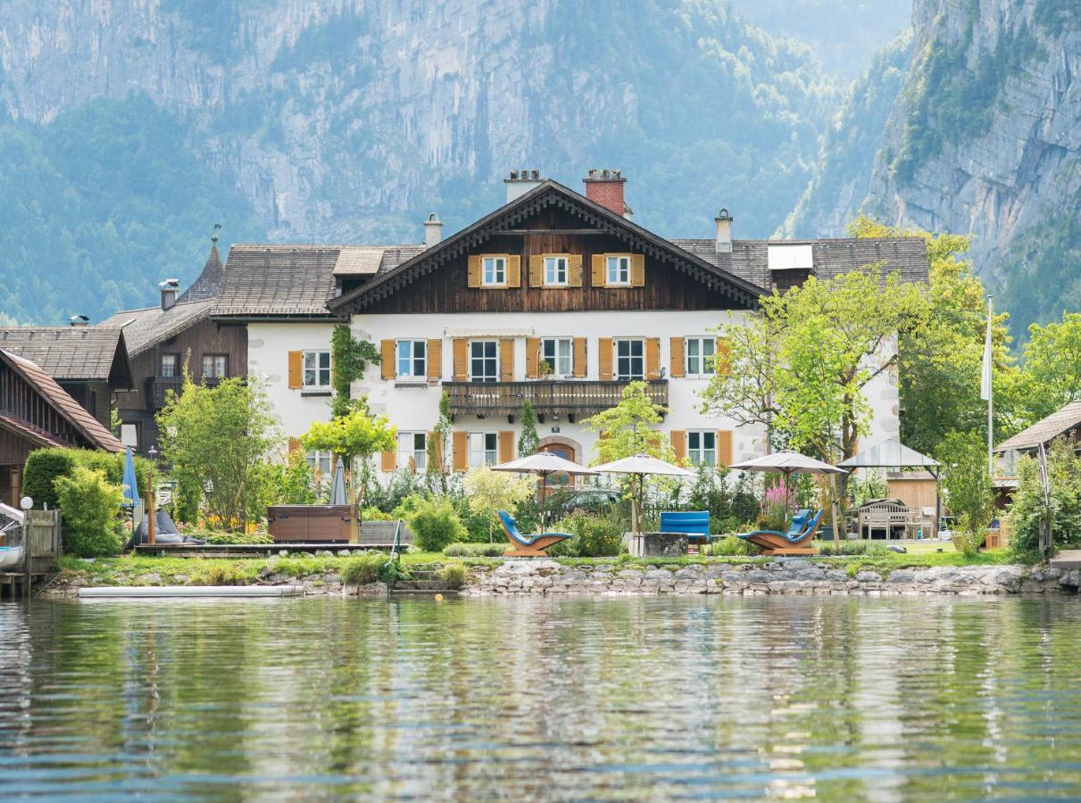 Glueck Am See - Apartment Mit Seezugang Халстат Екстериор снимка