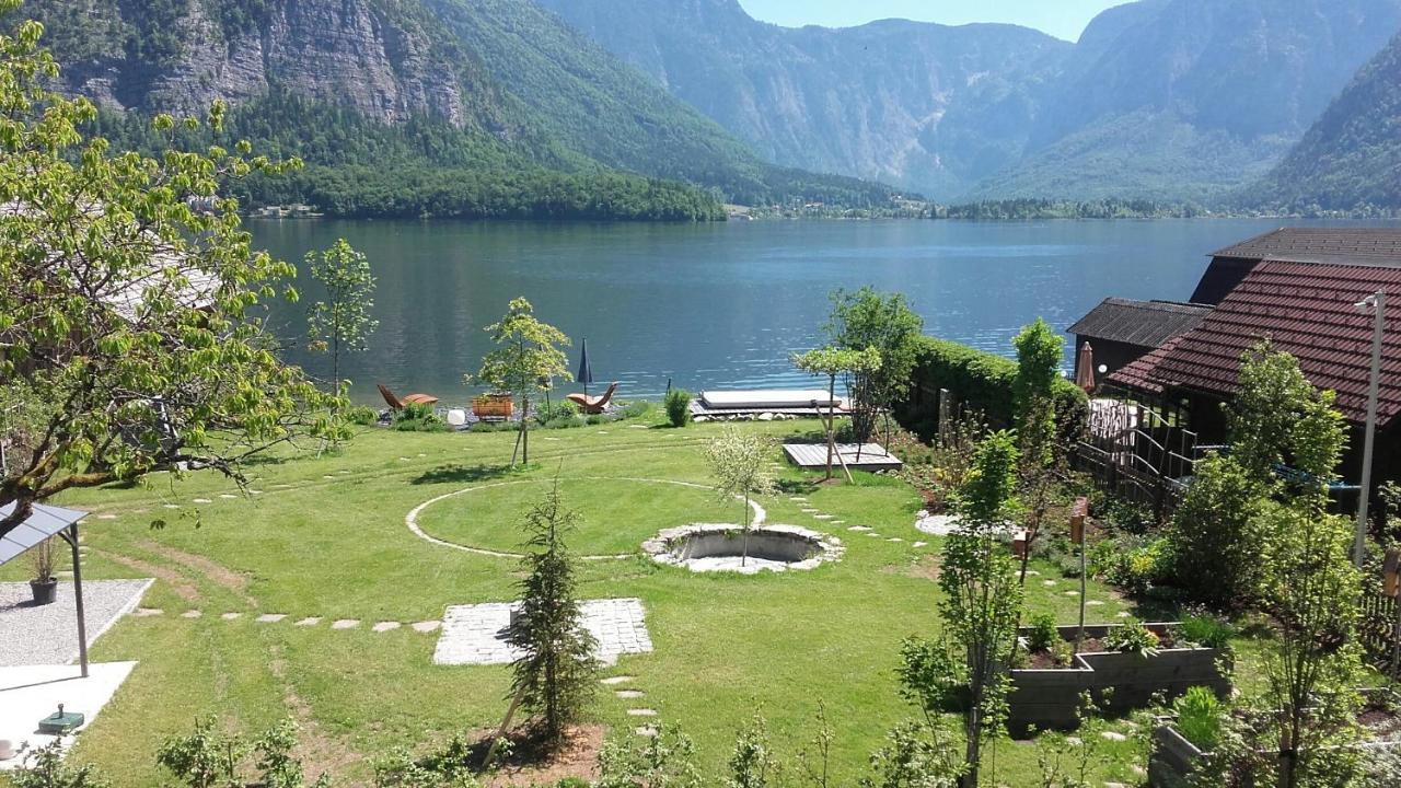 Glueck Am See - Apartment Mit Seezugang Халстат Екстериор снимка