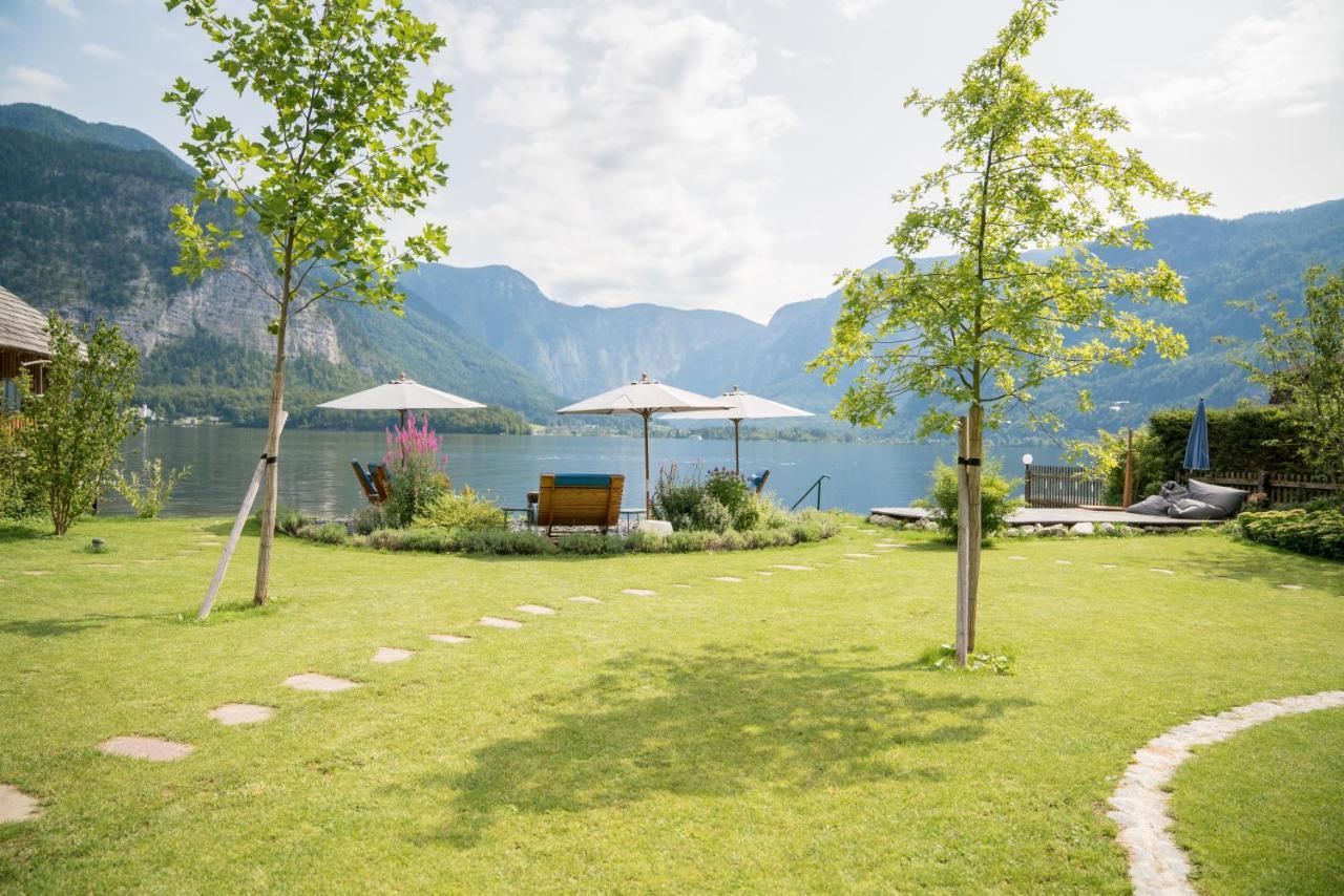 Glueck Am See - Apartment Mit Seezugang Халстат Екстериор снимка