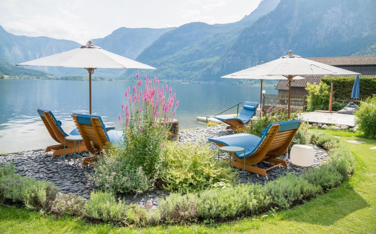 Glueck Am See - Apartment Mit Seezugang Халстат Екстериор снимка